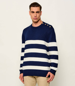 Tommy Hilfiger Sweter DC BRETON | Loose fit