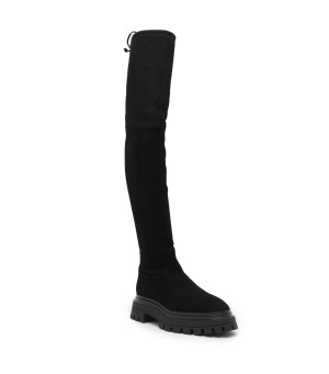 Stuart Weitzman Muszkieterki Bedforland | zamsz