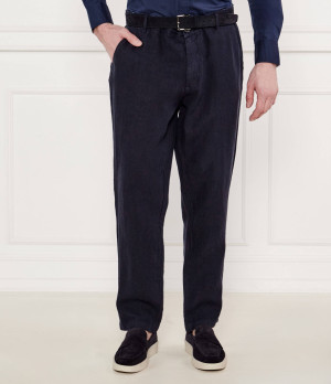 Aeronautica Militare Lniane spodnie | Regular Fit