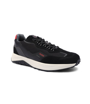 HUGO Sneakersy Kane | z dodatkiem skóry