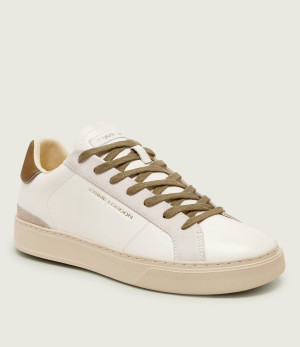Crime London Skórzane sneakersy BLADE | zamsz