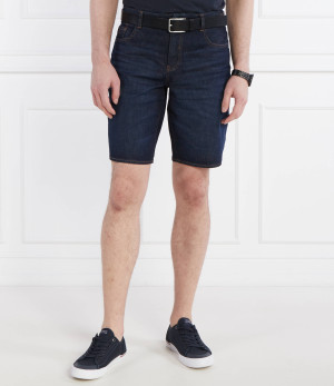 Armani Exchange Jeansowe szorty BERMUDA 5 TASCHE | Regular Fit