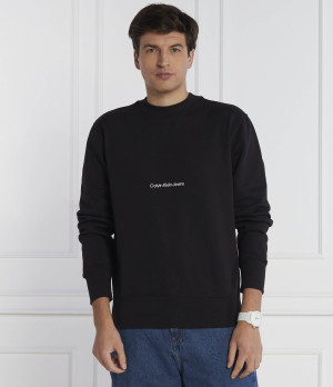 Calvin Klein Jeans Bluza INSTITUTIONAL CREW NECK | Relaxed fit