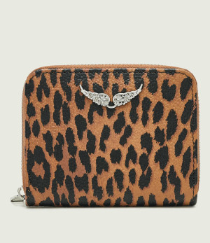 Zadig&Voltaire Skórzany portfel Mini ZV