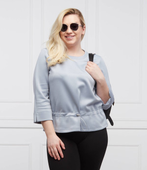 Persona by Marina Rinaldi Bluza OFFSIDE plus size | Straight fit