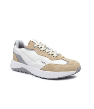 HUGO Sneakersy Kane | z dodatkiem skóry