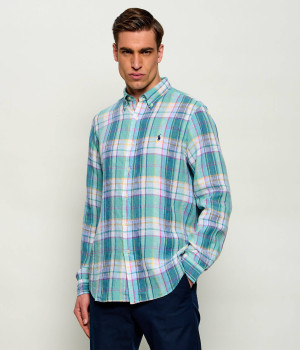 POLO RALPH LAUREN Lniana koszula | Custom fit