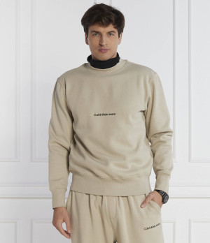 Calvin Klein Jeans Bluza INSTITUTIONAL CREW NECK | Relaxed fit