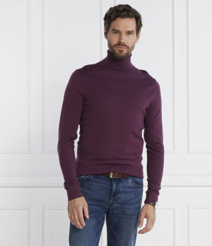 Calvin Klein Wełniany golf | Slim Fit