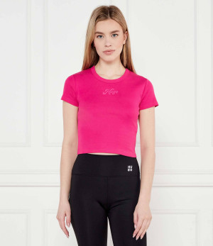 HUGO T-shirt Delanor_2 | Cropped Fit