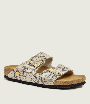 Birkenstock Klapki Arizona | zamsz | narrow fit