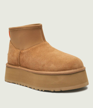 UGG Śniegowce Classic Mini Dipper | wełna | zamsz