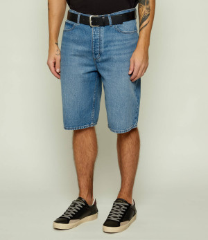 Hugo Blue Jeansowe szorty Skate shorts | Straight fit