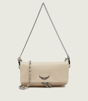 Zadig&Voltaire Skórzana kopertówka Nano
