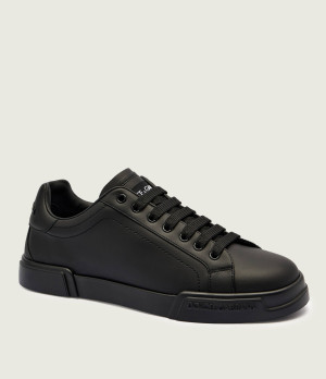 Dolce & Gabbana Skórzane sneakersy