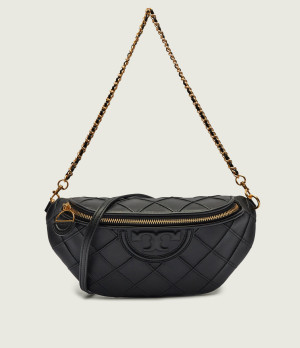 TORY BURCH Skórzana saszetka nerka