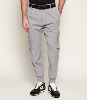 HUGO Spodnie cargo Glavin261 | Slim Fit