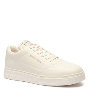 Emporio Armani Skórzane sneakersy