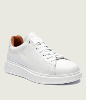 BOSS BLACK Skórzane sneakersy Bulton