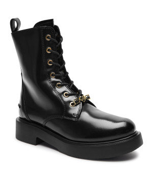 Love Moschino Skórzane botki City 40