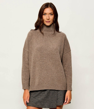 Weekend MaxMara Wełniany golf Wkdborgia | Oversize fit