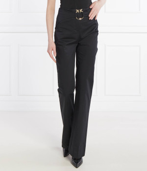 Pinko Spodnie z paskiem | flare fit | high waist
