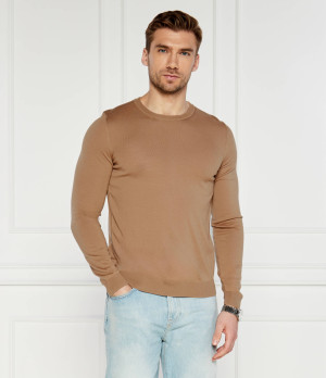 BOSS BLACK Wełniany sweter Leno-P | Slim Fit
