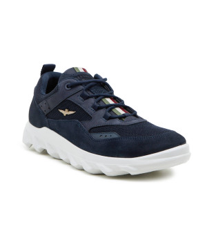 Aeronautica Militare Skórzane sneakersy