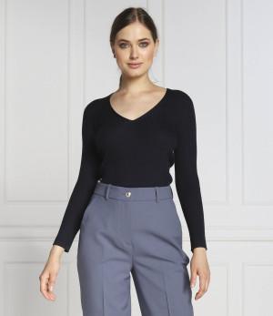 Emporio Armani Jedwabny sweter | z dodatkiem kaszmiru
