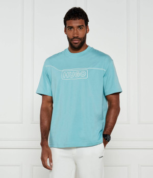 Hugo Blue T-shirt Noideryo | Loose fit