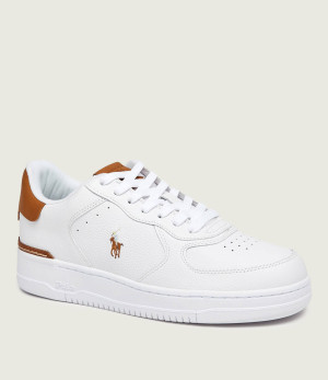 POLO RALPH LAUREN Skórzane sneakersy Masters