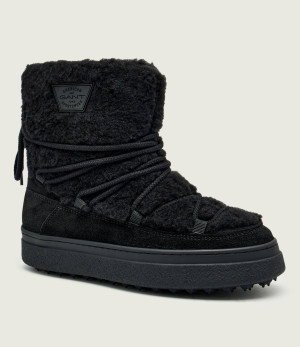 Gant Wełniane śniegowce Snowhill | shearling | zamsz