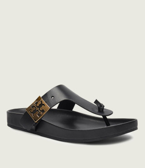 TORY BURCH Skórzane japonki