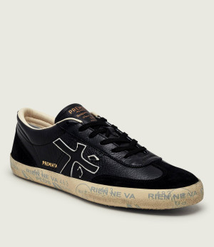Premiata Skórzane sneakersy DAVID | zamsz