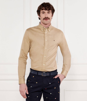 Tommy Hilfiger Koszula | Regular Fit | z dodatkiem lnu