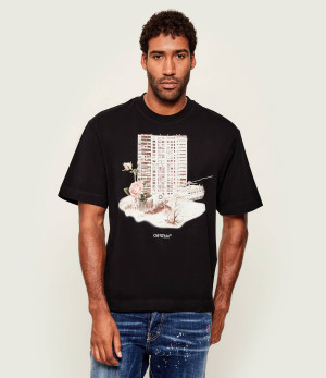 OFF-WHITE T-shirt BUILDING SKATE | Regular Fit