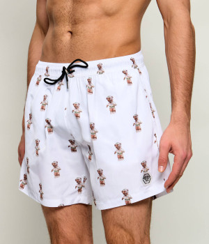 Philipp Plein Szorty kąpielowe | Regular Fit