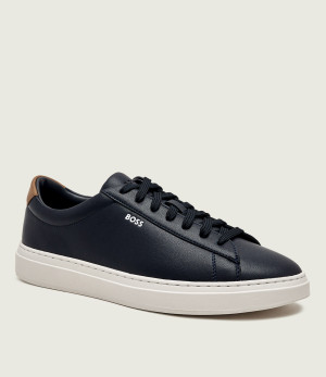 BOSS BLACK Skórzane sneakersy Kieran_Tenn_allt