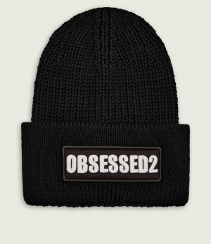 Dsquared2 Wełniana czapka Obsessed2