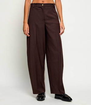Pinko Spodnie Balbino | Relaxed fit | z dodatkiem wełny