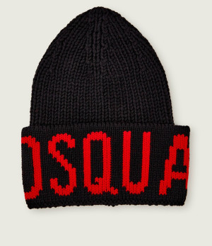 Dsquared2 Wełniana czapka