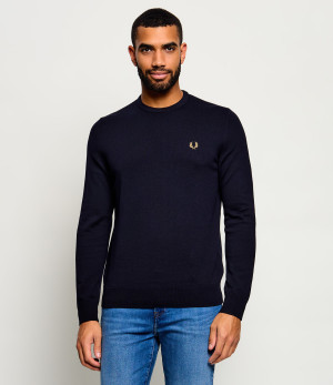 Fred Perry Wełniany sweter | Slim Fit