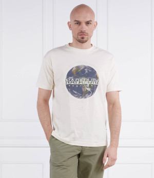 Napapijri T-shirt S-DAULE SS WHITECAP GRAY | Regular Fit