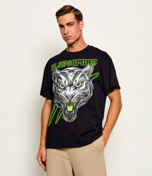 Plein Sport T-shirt Fluo Tiger | Regular Fit