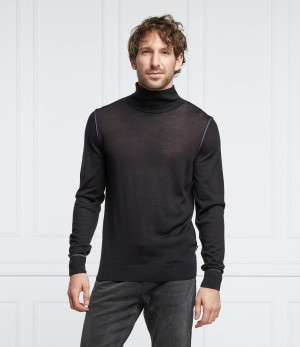 BOSS BLACK Wełniany golf Ulsan | Slim Fit