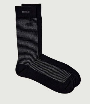 BOSS BLACK Skarpety 2-pack 2P RS Stripe CC