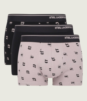 Karl Lagerfeld Bokserki 3-pack Ikon