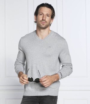 Pepe Jeans London Sweter ANDRE | Slim Fit | z dodatkiem wełny i kaszmiru