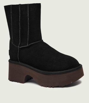 UGG Śniegowce Classic Twin New Heights | zamsz