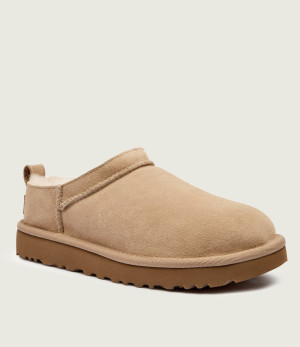 UGG Śniegowce W CLASSIC MICRO | zamsz | z dodatkiem wełny